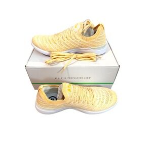 Apl  TechLoom Wave Running Shoes Pristine/marigold/melange